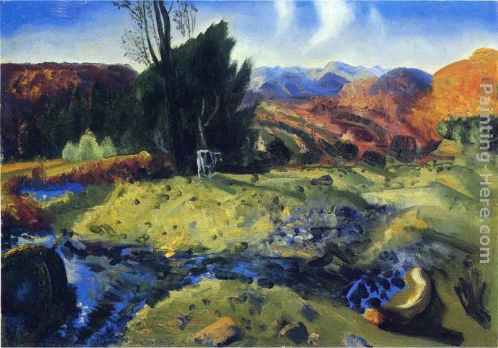 George Wesley Bellows Autumn Brook